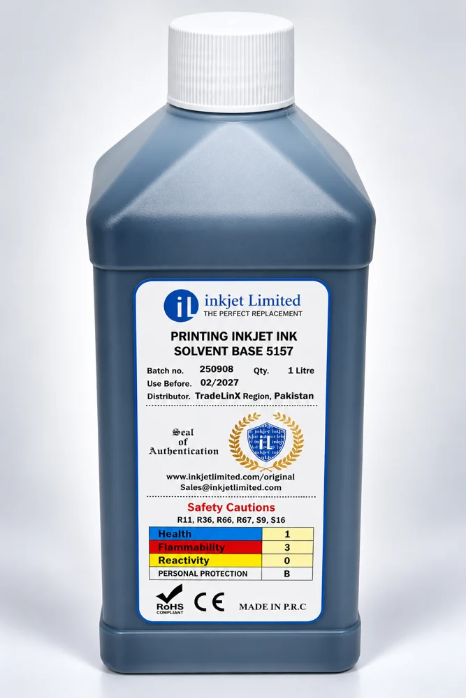 Inkjet Limited IL 5157 compatible black CIJ ink bottle