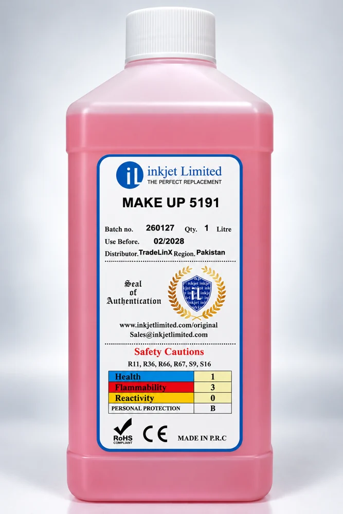 IL 5191 compatible CIJ make-up fluid